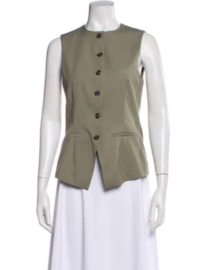 Pre-owned Samsoe & Samsoe Evening Jacket In Green