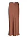 Samsoe & Samsoe Saagneta Tortoise Skirt In Brown