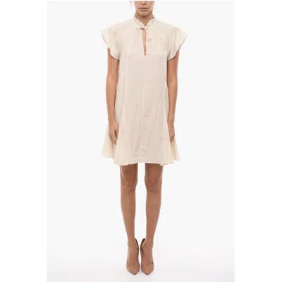 Samsoe & Samsoe Fla Karookh Dress With Short Raglan Sleeve And Ruffle Women's Col
