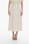 Samsoe & Samsoe Floral-printed Andina Flared Maxi Skirt