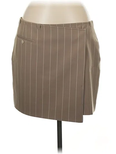 Pre-owned Samsoe & Samsoe Formal Skirt In Brown