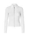 Samsoe & Samsoe Sadaisy Zip Blouse In White