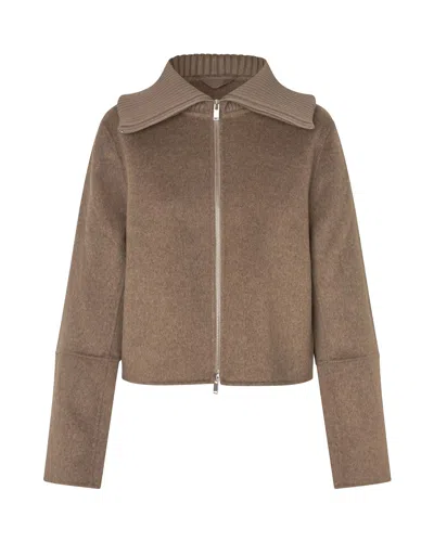 SAMSOE & SAMSOE GIUBBINO SACLEO LEAD GRAY MELANGE