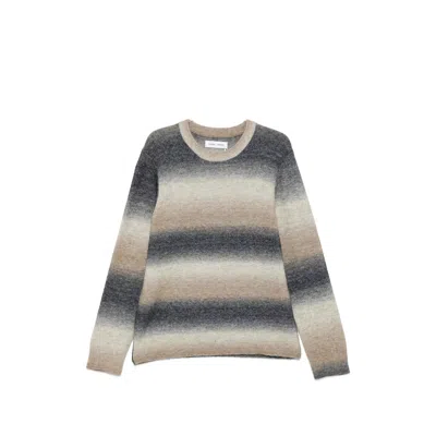 SAMSOE & SAMSOE GRADIENT-EFFECT STRIPED SWEATER