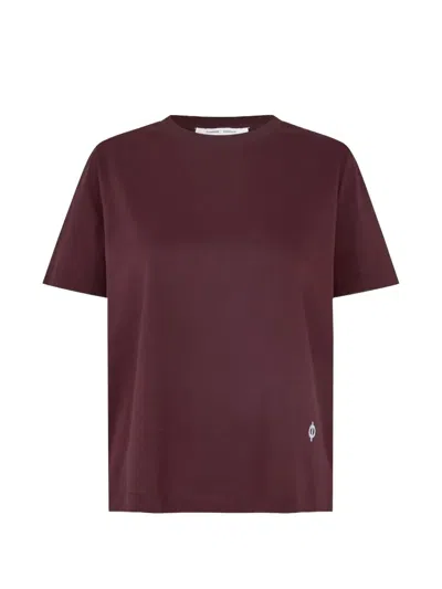 Samsoe & Samsoe Graphic-print T-shirt In Red