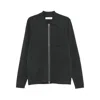 Samsoe & Samsoe Zip-up Cardigan In Black