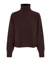 Samsoe & Samsoe High-neck Long-sleeved Sweater In Red