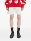 Samsoe & Samsoe High-waisted Denim Shorts In Multi