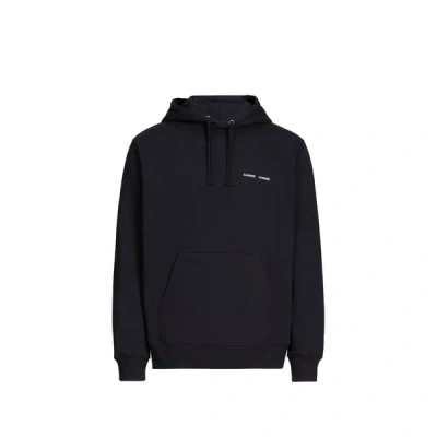 Samsoe & Samsoe Hoodie En Coton In Black