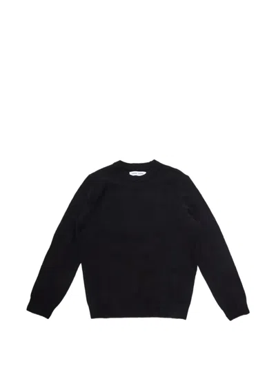 Samsoe & Samsoe Isak Crew-neck Sweater In Black