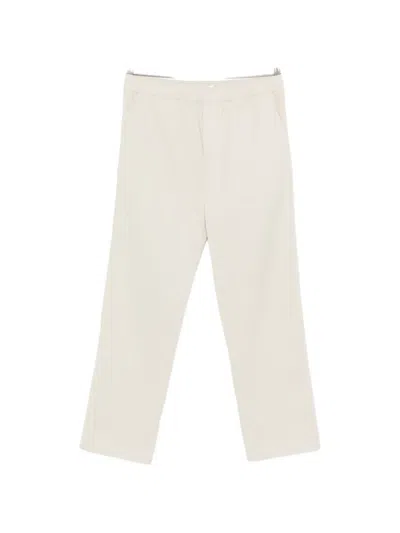 Samsoe & Samsoe Jabari Elasticated-waistband Trousers In Neutral