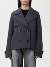 Samsoe & Samsoe Jacket Samsoe Samsoe Woman Color Grey In Gray