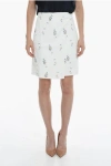 Samsoe & Samsoe Jacquard Floral-motif Lina Wrap Longuette