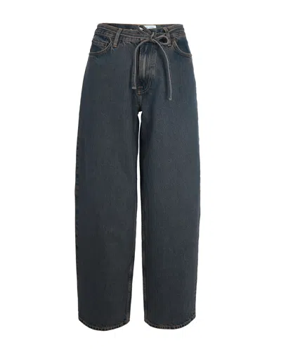 Samsoe & Samsoe Jeans Saharper Belt 15767 In Blue