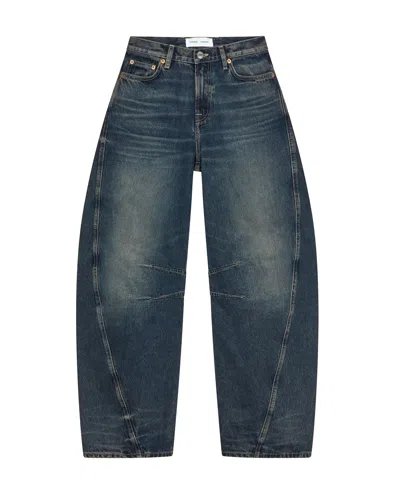Samsoe & Samsoe Jeans Saharpo Mud Wash In Blue