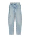 Samsoe & Samsoe Jeans With Belt Loops In Blue
