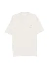 Samsoe & Samsoe Joel Logo-print T-shirt In Neutral