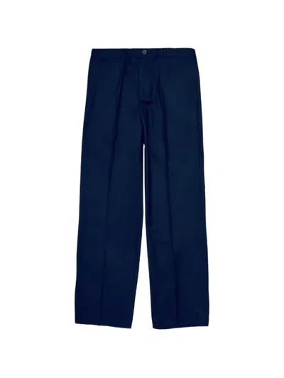 Samsoe & Samsoe Johnny Tailored Trousers In Blue