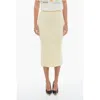 Samsoe & Samsoe Knitted Joanne Sheath Maxi Skirt With Slit On The Back