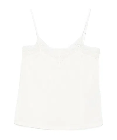 Samsoe & Samsoe Lace-detailed Slip Top