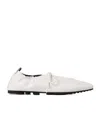 Samsoe & Samsoe Salilli Laced Ballet Flats In White