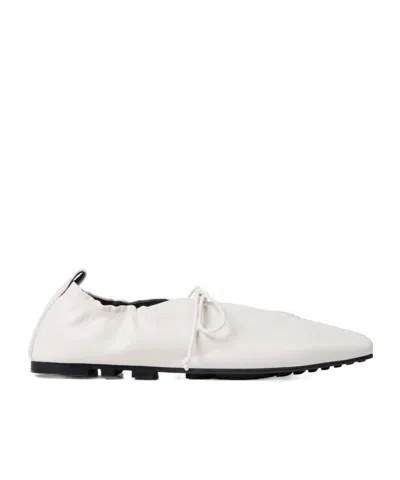SAMSOE & SAMSOE LACE-UP BALLET FLATS