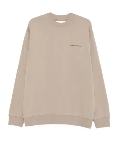SAMSOE & SAMSOE LOGO LONG-SLEEVED SWEATSHIRT