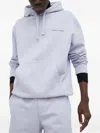 Samsoe & Samsoe Logo-print Hoodie In Blue