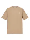 Samsoe & Samsoe Logo-print Organic Cotton T-shirt In Brown
