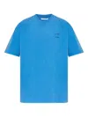 Samsoe & Samsoe Logo-print T-shirt In Blue