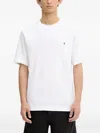 Samsoe & Samsoe Samsoe Samsoe Embroidered Logo T-shirt In White