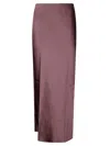 Samsoe & Samsoe Saagneta Long Skirt 12956 In Brown
