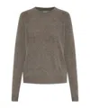 Samsoe & Samsoe Long Sleeve Sweater In Gray