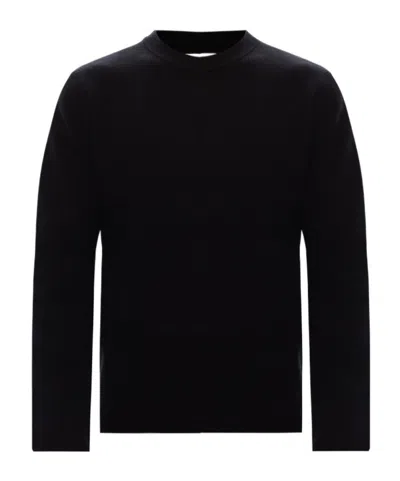 Samsoe & Samsoe Long-sleeved Knitwear In Black