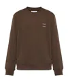 Samsoe & Samsoe Long-sleeved Sweatshirt In Brown