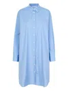 Samsoe & Samsoe Luana Shirt Dress In Blue