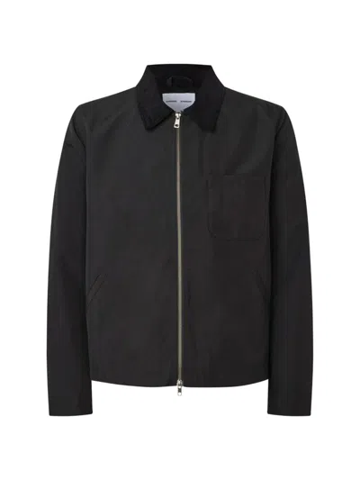 Samsoe & Samsoe Men's Sarobin Ripstop Jacket In Black