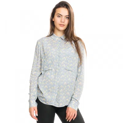 Samsoe & Samsoe Milly Aop Womens Shirt 7201 In Gray