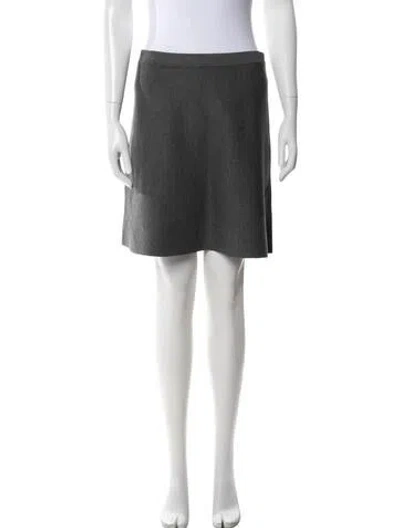 Pre-owned Samsoe & Samsoe Mini Skirt In Black