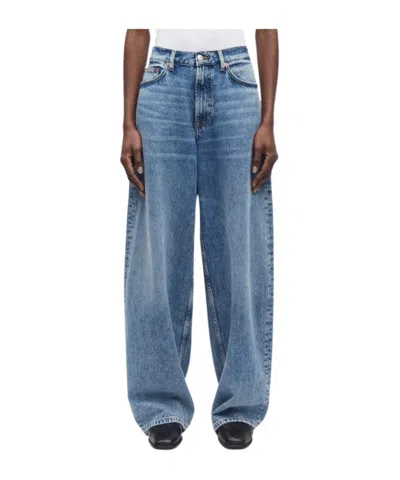 Samsoe & Samsoe Multi-pocket Jeans In Blue