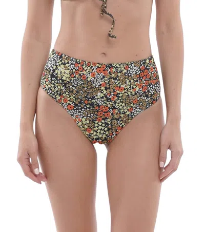 Samsoe & Samsoe Multicolor Floral Bikini Bottom Swimwear