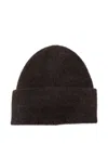 Samsoe & Samsoe Nor Beanie Hat In Brown