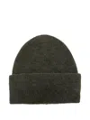 Samsoe & Samsoe Nor Beanie Hat In Green