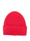 Samsoe & Samsoe Nor Beanie Hat In Red