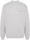 Samsoe & Samsoe Norsbro Logo-print Sweatshirt In Grey