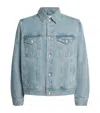 Samsoe & Samsoe Organic Cotton Denim Jacket In Blue
