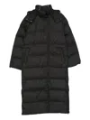 Samsoe & Samsoe Padded Parka Coat In Black