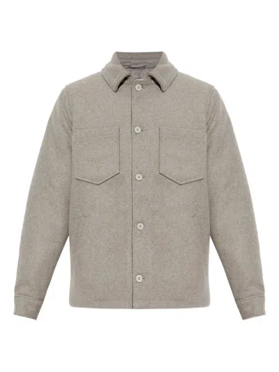 SAMSOE & SAMSOE PALLY BUTTONED POCKET SHIRT JACKET