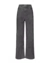Samsoe & Samsoe Pantalone Sashelly 15792 Asphalt In Black
