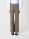 Samsoe & Samsoe Pants Samsoe Samsoe Woman Color Grey In Brown